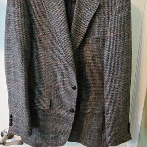 Charcoal Tweed Coat